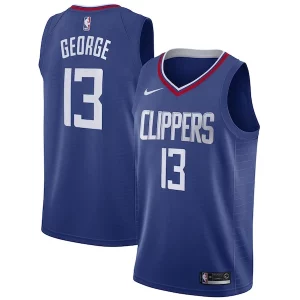 Paul George LA Clippers Nike 2019/20 Swingman Jersey Blue Icon Edition Premium Perfect for Game Day