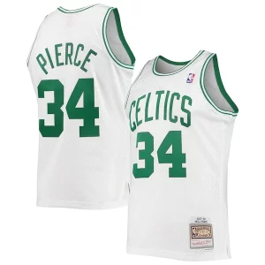 Paul Pierce Boston Celtics Gorgeous Hardwood Classics Swingman Jersey White/Kelly Green Great for Fans