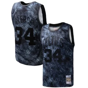 Paul Pierce Boston Celtics Hardwood Classics 2007/08 Tie Dye Swingman Jersey Stylish Black Perfect for Game Day