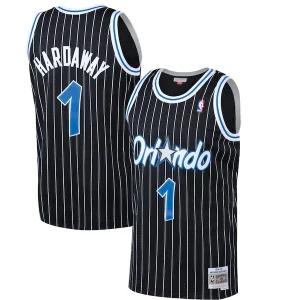 Penny Hardaway Gorgeous Orlando Magic Hardwood Classics Swingman Jersey Black Great for Fans
