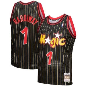 Penny Hardaway Orlando Magic 1994 95 Hardwood Classics Reload Trendy 3.0 Swingman Jersey Black for Basketball Enthusiasts