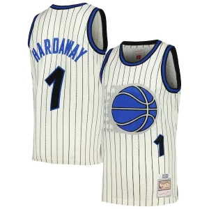 Penny Hardaway Orlando Magic Chainstitch Swingman Jersey Cream Fabulous for Basketball Enthusiasts