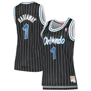 Penny Hardaway Orlando Magic Women's 1994/95 Hardwood Classics Swingman Jersey Eye - catching Black for Basketball Enthusiasts