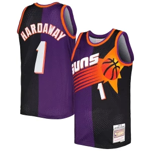 Penny Hardaway Phoenix Suns Hardwood Gorgeous Classics 1999/00 Split Swingman Jersey Purple/Black Great for Fans