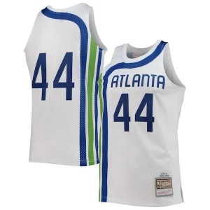 Pete Maravich Atlanta Hawks 1970/71 Hardwood Classics Elegant Swingman Jersey White Ideal for Collectors