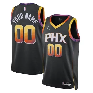 Phoenix Suns Chic Jordan Brand Unisex 2022/23 Swingman Custom Jersey Statement Edition Black Ideal for Collectors