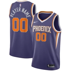 Phoenix Suns Nike 2020/21 Swingman Custom Jersey Unique Icon Edition Purple for Basketball Enthusiasts
