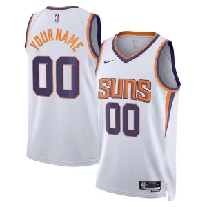 Phoenix Trendy Suns Nike Unisex 2022/23 Swingman Custom Jersey White Association Edition Perfect for Game Day