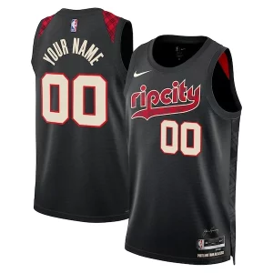 Portland Trail Blazers Nike Unisex 2023/24 Custom Swingman Fabulous Jersey Black City Edition for Basketball Enthusiasts