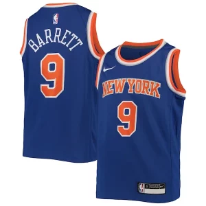 RJ Barrett New Premium York Knicks Nike Youth Swingman Jersey Icon Edition Royal for Basketball Enthusiasts