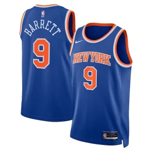 RJ Barrett New York Knicks Nike Unisex Swingman Jersey Icon Edition Blue Elegant Great for Fans