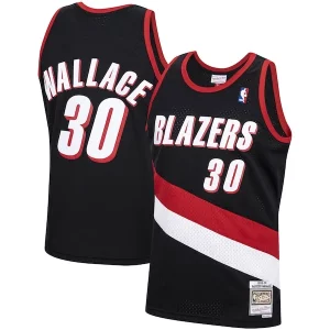 Rasheed Wallace Portland Trail Blazers 1999/00 Hardwood Stylish Classics Swingman Jersey Black Ideal for Collectors
