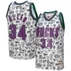 Ray Allen Milwaukee Bucks 2000/01 Swingman Unique Jersey White Must - Have for Jerseys Lovers