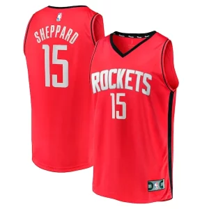 Reed Gorgeous Sheppard Houston Rockets Youth 2024 NBA Draft Fast Break Player Jersey Icon Edition Red Great for Fans
