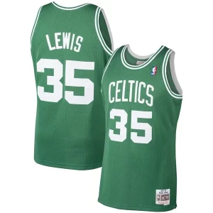 Reggie Lewis Boston Celtics 1987/88 Hardwood Classics Swingman Jersey Kelly Chic Green Must - Have for Jerseys Lovers