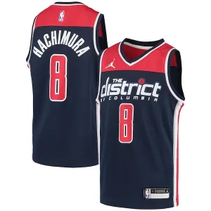 Rui Hachimura Washington Wizards Jordan Brand Youth 2020/21 Swingman Player Jersey Fabulous Statement Edition Navy Perfect for Game Day