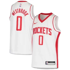 Russell Westbrook Elegant Houston Rockets Nike Youth Swingman Jersey Association Edition White Must - Have for Jerseys Lovers