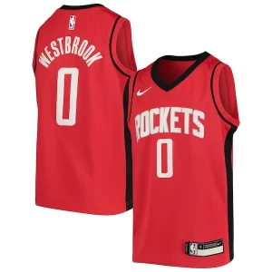 Russell Westbrook Elegant Houston Rockets Nike Youth Swingman Jersey Icon Edition Red Ideal for Collectors