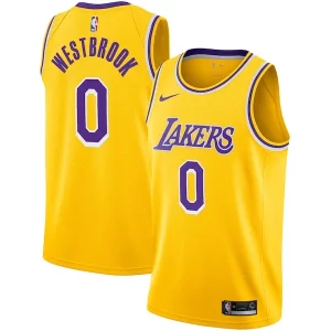 Russell Westbrook Los Angeles Lakers Nike 2020/21 Swingman Player Jersey Gold Icon Chic Edition Perfect for Game Day