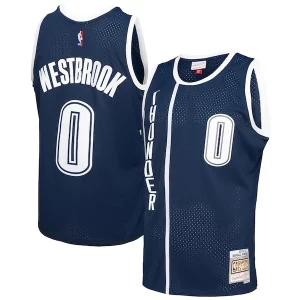 Russell Westbrook Oklahoma City Thunder 2015/16 Swingman Elegant Jersey Blue Ideal for Collectors