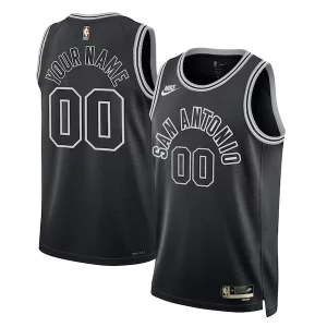 San Elegant Antonio Spurs Nike Unisex 2022/23 Custom Swingman Jersey Classic Edition Black for Basketball Enthusiasts