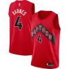 Scottie Barnes Toronto Raptors Nike Stylish Youth Swingman Jersey Icon Edition Red/White Perfect for Game Day