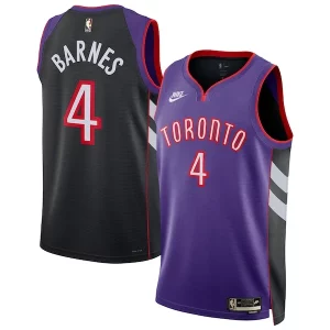 Scottie Barnes Toronto Raptors Nike Unisex 2024/25 Swingman Jersey Purple Classic Edition Elegant Must - Have for Jerseys Lovers