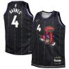 Scottie Chic Barnes Toronto Raptors Nike Youth 2024/25 Swingman Player Jersey City Edition Black Great for Fans