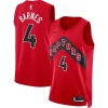 Scottie Fabulous Barnes Toronto Raptors Nike Unisex Swingman Jersey Icon Edition Red for Basketball Enthusiasts
