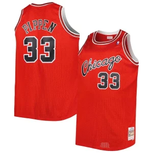 Scottie Pippen Chicago Bulls Big & Tall Hardwood Classics Gorgeous 2003/04 Swingman Jersey Red Perfect for Game Day