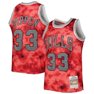 Scottie Pippen Chicago Bulls Premium 1997/98 Galaxy Swingman Jersey Red Must - Have for Jerseys Lovers