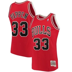 Scottie Pippen Chicago Unique Bulls 1997/98 Big & Tall Hardwood Classics Swingman Jersey Red Ideal for Collectors