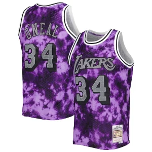 Shaquille O'Neal Los Angeles Trendy Lakers 1996/97 Galaxy Swingman Jersey Purple Great for Fans