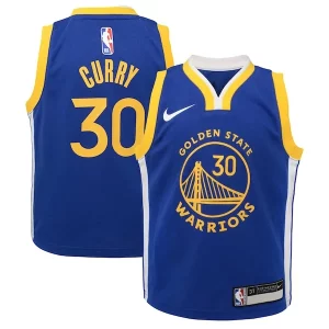 Stephen Curry Golden Eye - catching State Warriors Nike Toddler Swingman Player Jersey Icon Edition Royal Great for Fans