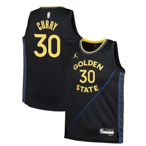 Stephen Curry Golden State Warriors Jordan Brand Youth Swingman Jersey Statement Edition Gorgeous Navy Perfect for Game Day