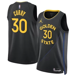Stephen Curry Golden State Warriors Unique Jordan Brand Unisex 2024/25 Swingman Jersey Statement Edition Black for Basketball Enthusiasts