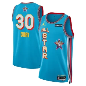 Stephen Curry Jordan Brand Unisex 2025 NBA All Star Game Swingman Player Jersey Unique Light Blue for Basketball Enthusiasts
