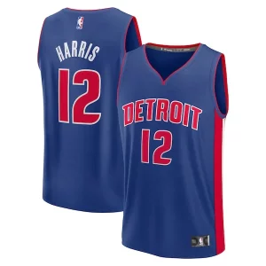 Tobias Harris Detroit Pistons Fast Unique Break Replica Player Jersey Icon Edition Blue Ideal for Collectors