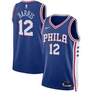 Tobias Harris Philadelphia 76ers Nike Unisex Swingman Jersey Icon Edition Royal Chic Must - Have for Jerseys Lovers
