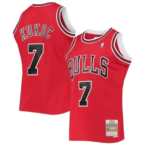 Toni Kukoc Chicago Bulls 1997/98 Hardwood Classics Swingman Jersey Fabulous Red Perfect for Game Day