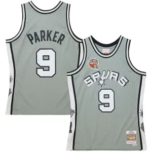 Tony Parker San Antonio Spurs Unisex Hall of Fame Class of 2023 Throwback Swingman Jersey Fabulous Gray Great for Fans