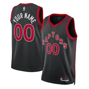 Toronto Raptors Jordan Brand Unisex 2022/23 Swingman Custom Jersey Statement Edition Black Gorgeous Ideal for Collectors