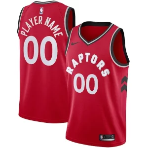 Toronto Raptors Nike 2020/21 Swingman Custom Unique Jersey Icon Edition Red Great for Fans