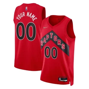 Toronto Raptors Nike 2021/22 Diamond Swingman Custom Jersey Icon Edition Red Trendy Ideal for Collectors