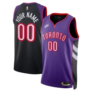 Toronto Raptors Nike Unisex Adult Swingman Custom Jersey Classic Edition Eye - catching Purple Perfect for Game Day