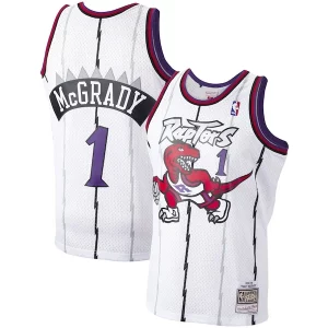 Tracy McGrady Toronto Raptors 1998/99 Unique Hardwood Classics Swingman Jersey White Ideal for Collectors
