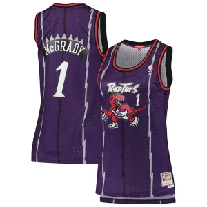 Tracy McGrady Toronto Raptors Women's 1998/99 Stylish Hardwood Classics Swingman Jersey Purple Perfect for Game Day