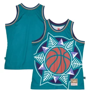 Utah Jazz Hardwood Classics Blown Out Fashion Jersey Turquoise Premium Ideal for Collectors