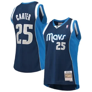 Vince Carter Dallas Mavericks 2011/12 Hardwood Classics Swingman Jersey Elegant Navy Ideal for Collectors