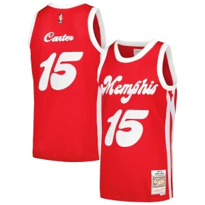 Vince Carter Memphis Grizzlies 2015/16 Hardwood Classics Swingman Jersey Stylish Red for Basketball Enthusiasts